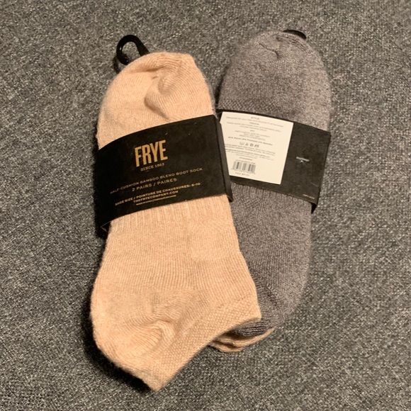 Frye Half Cushion Bamboo Sock Bundle - 4 Pairs!